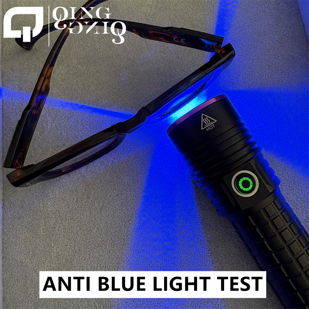 Men's Classic Small Rectangle Photochromic & Anti-Blue Light Glasses