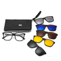 Magnetic TR90 TAC 5-in-1 Polarized Sports Set
