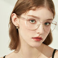 Premium Cat Eye Stainless Steel Optical Frame