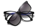 TR90 Magnetic Polarized Clip-on Sunglasses Set