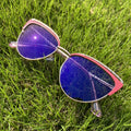 Women Cat Eye Photochromic Anti Blue Light Glasses